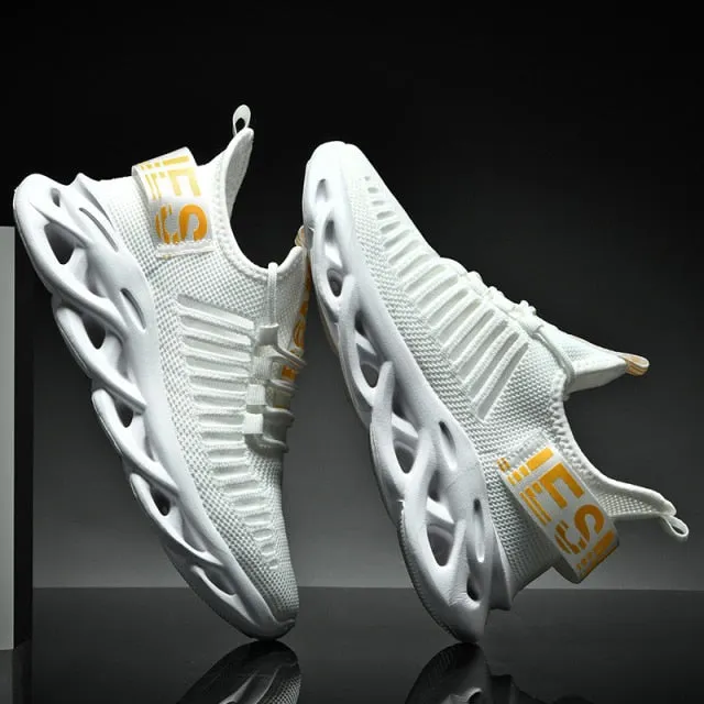Men's Casual Lace-Up Light Sneakers