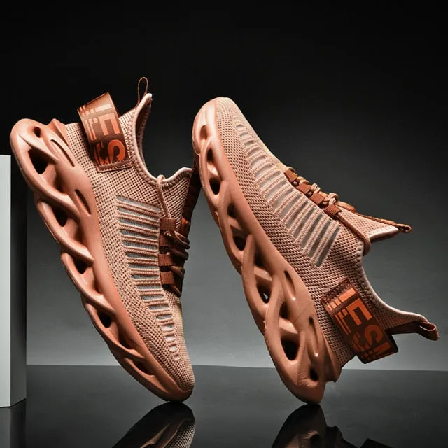 Men's Casual Lace-Up Light Sneakers