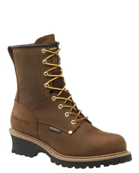Men's Crazy Horse 8" Logger Boots