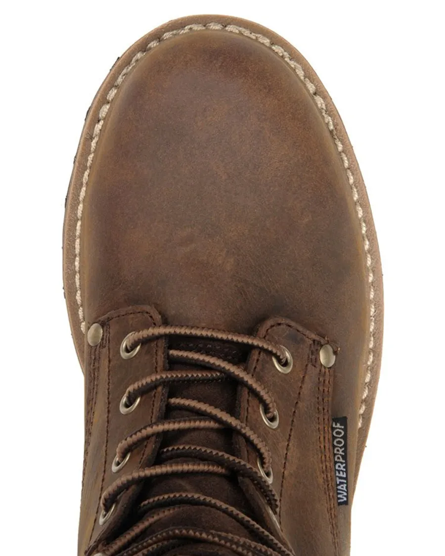 Men's Crazy Horse 8" Logger Boots