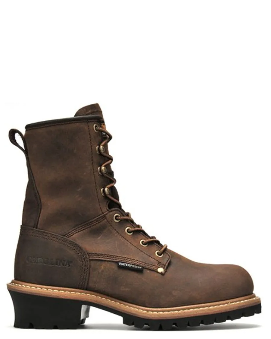 Men's Crazy Horse 8" Logger Boots