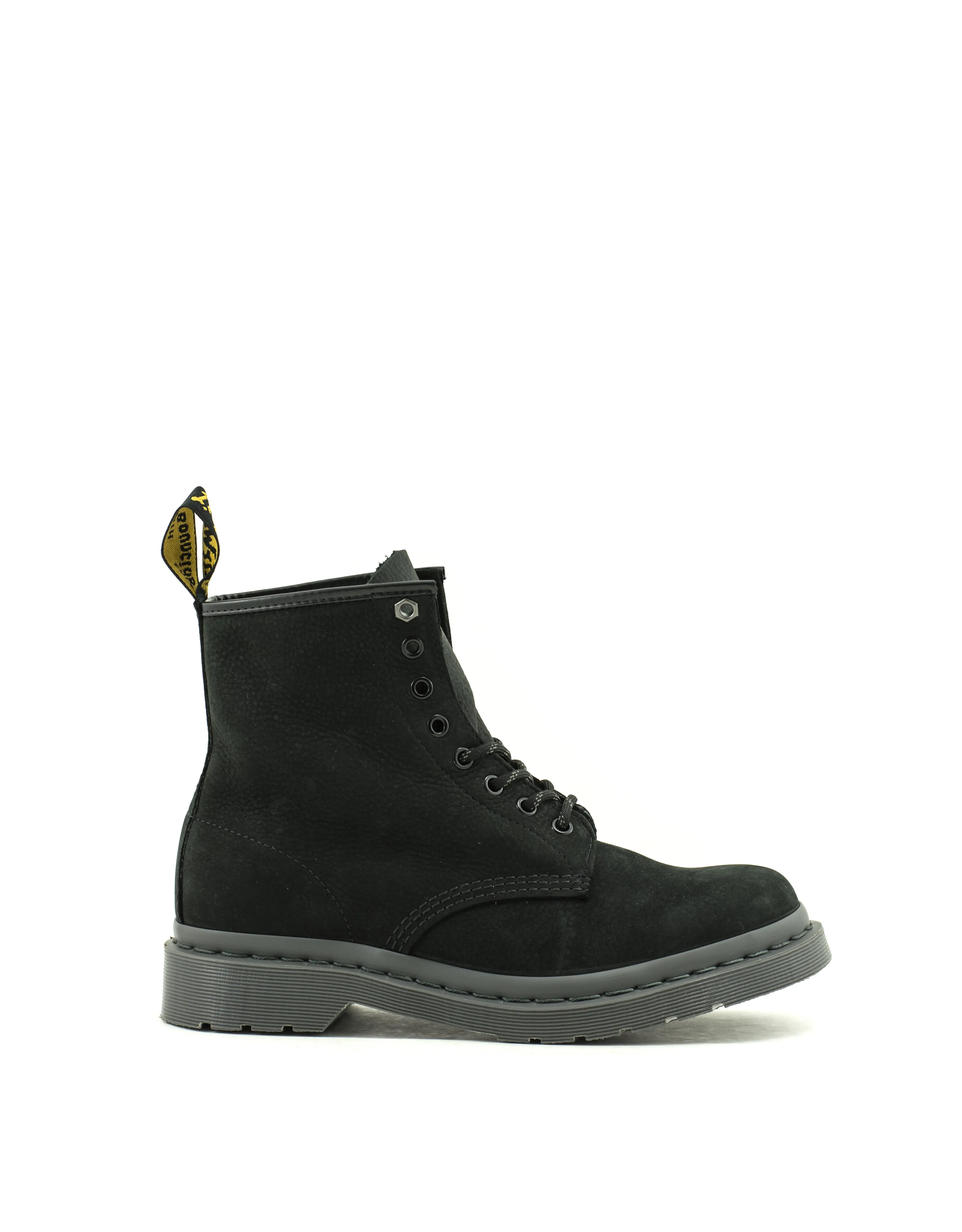 Men's Dr. Martens — 1460 Milled Nubuck WP - Black