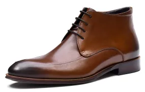Men's Leather Casual Dress Boots