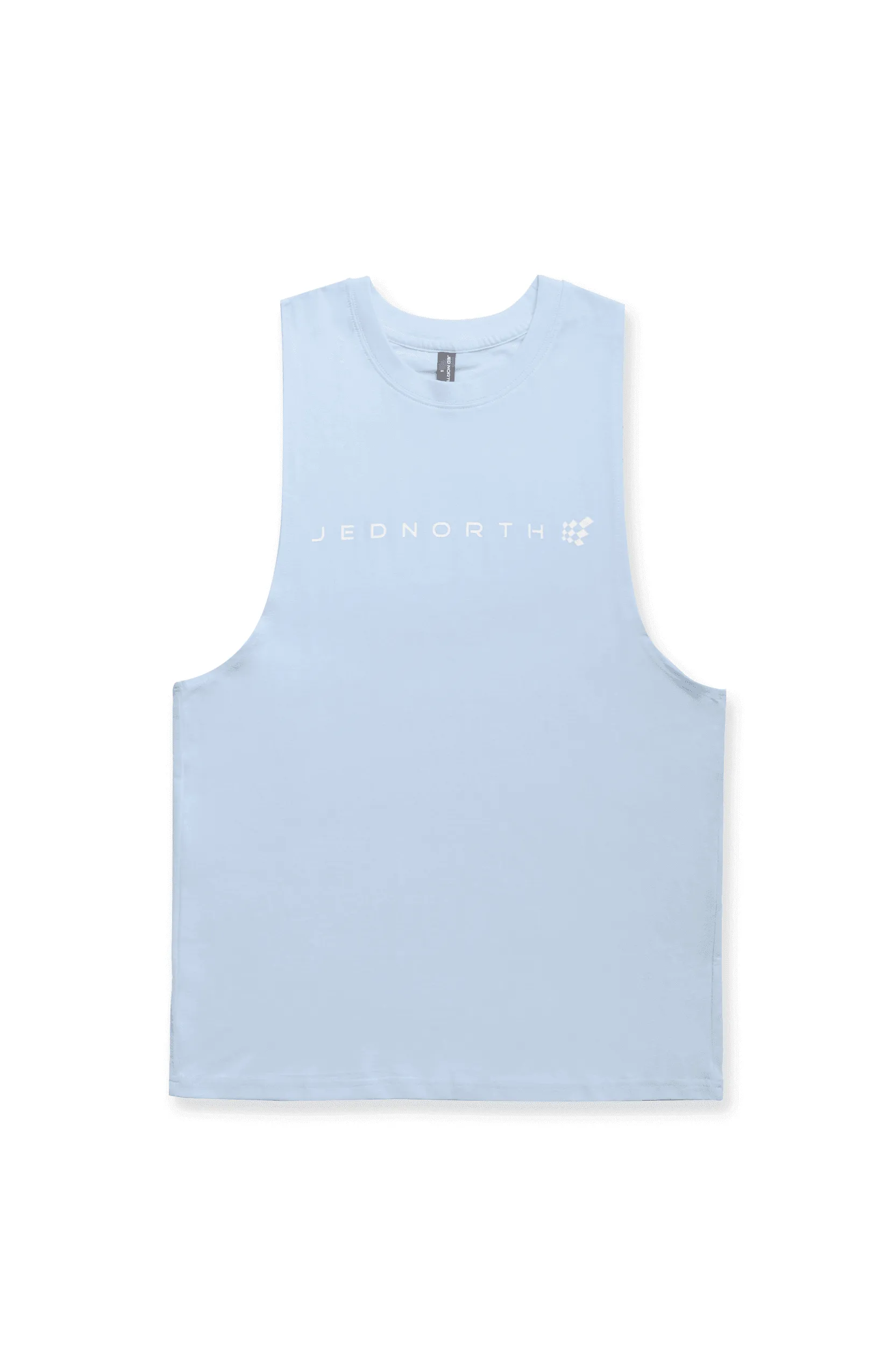 Men's Sleeveless Training Tee - Blue