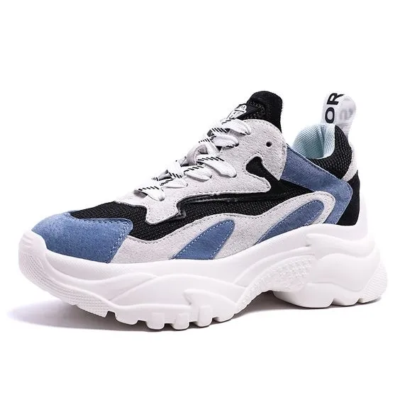 Mesh Breathable Color Block Sneakers