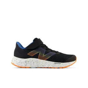 New Balance Fresh Foam Arishi Junior - Black with blue agate and blazing orange