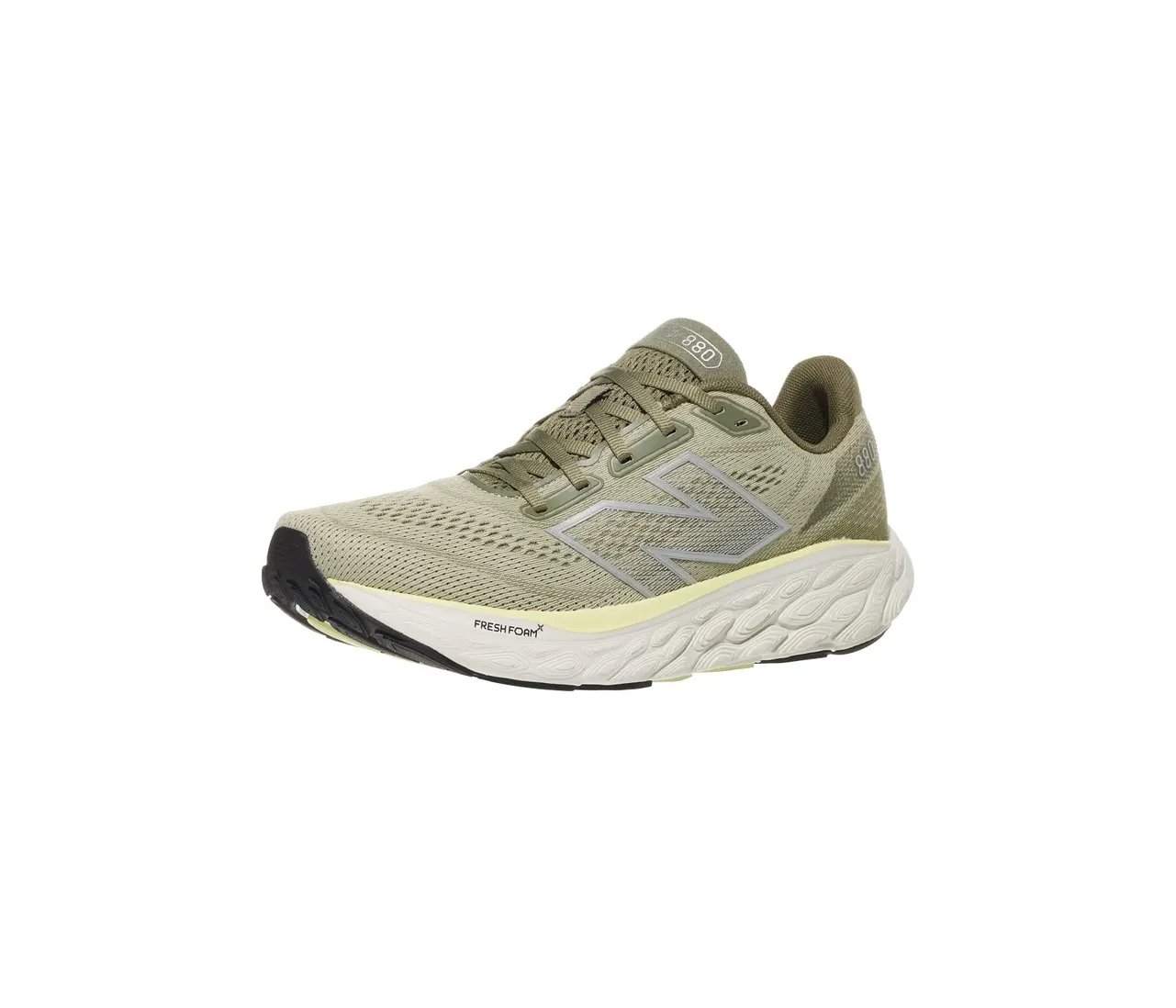 New Balance Fresh Foam X 880 v14 (Men's) -Olivine with Silver Metallic and Dark Olivine