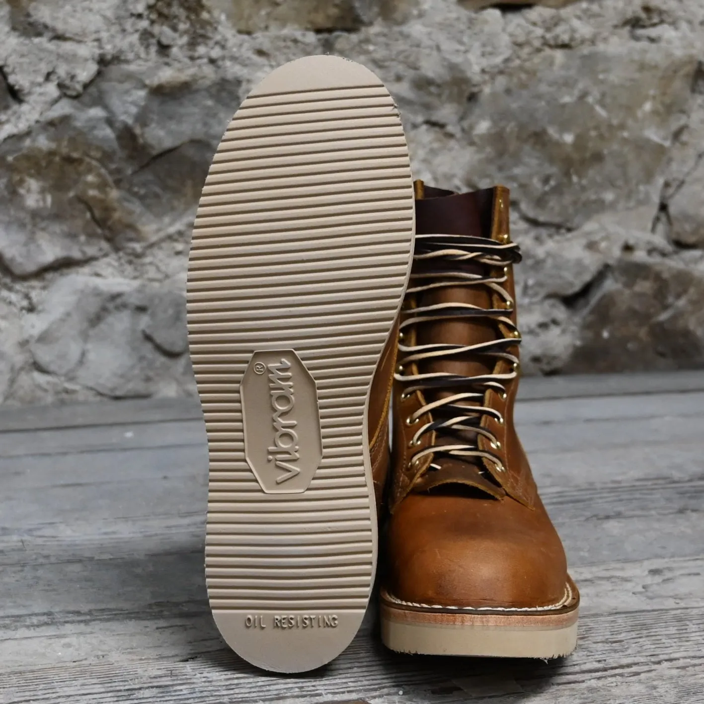 Nicks 8" Traveler Wedge Sole Leather Workboot