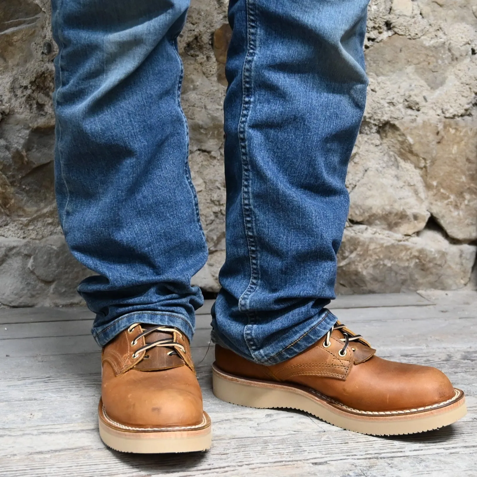 Nicks 8" Traveler Wedge Sole Leather Workboot