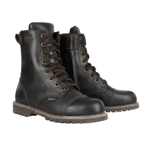 Oxford Radley Women's Waterproof Motorcycle Boots Dark Brown