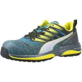 Puma Safety Charge Low Green Mens Textile Safety Trainers