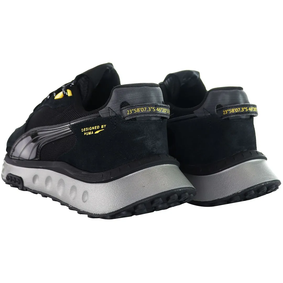 Puma x Neymar JR. Wild Rider Mens Black Trainers