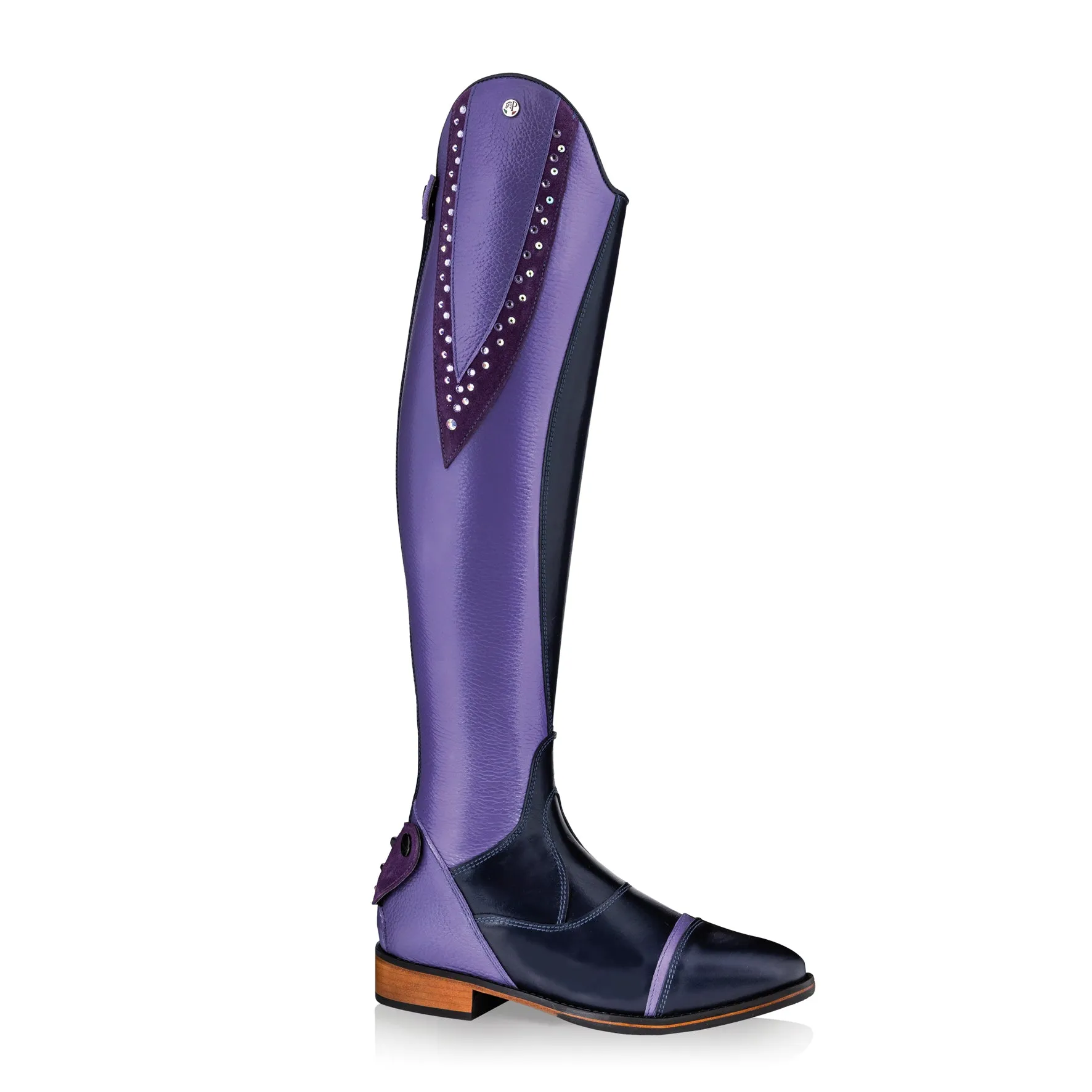 Purple Riding Boots