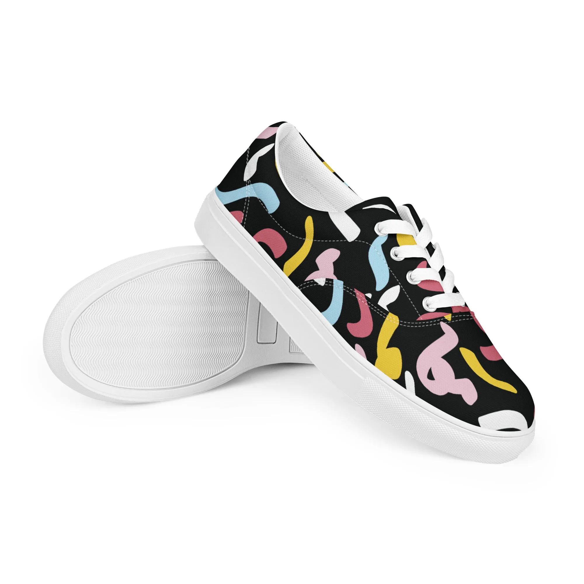 QUANTUM Women’s Lace-Up Canvas Shoes