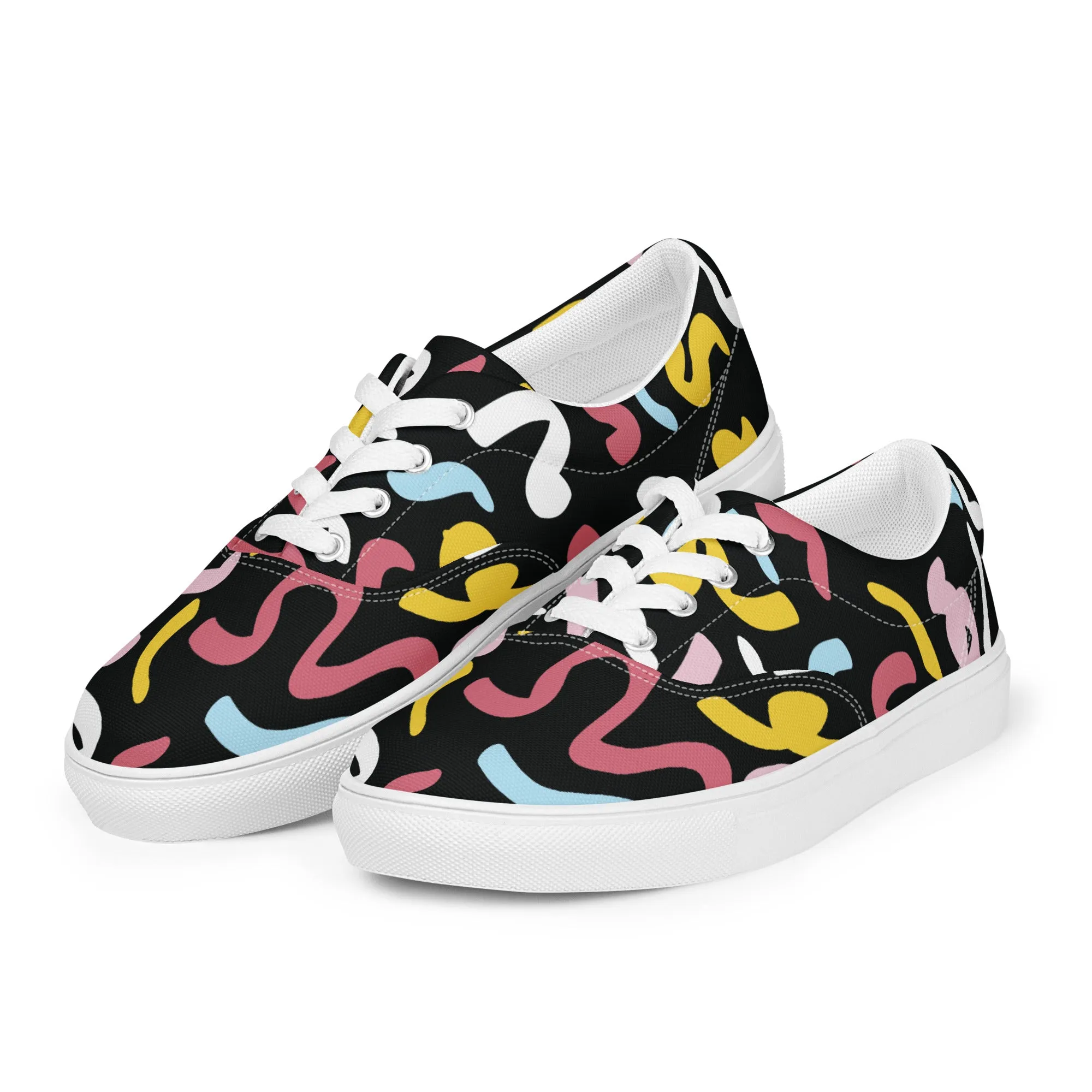 QUANTUM Women’s Lace-Up Canvas Shoes