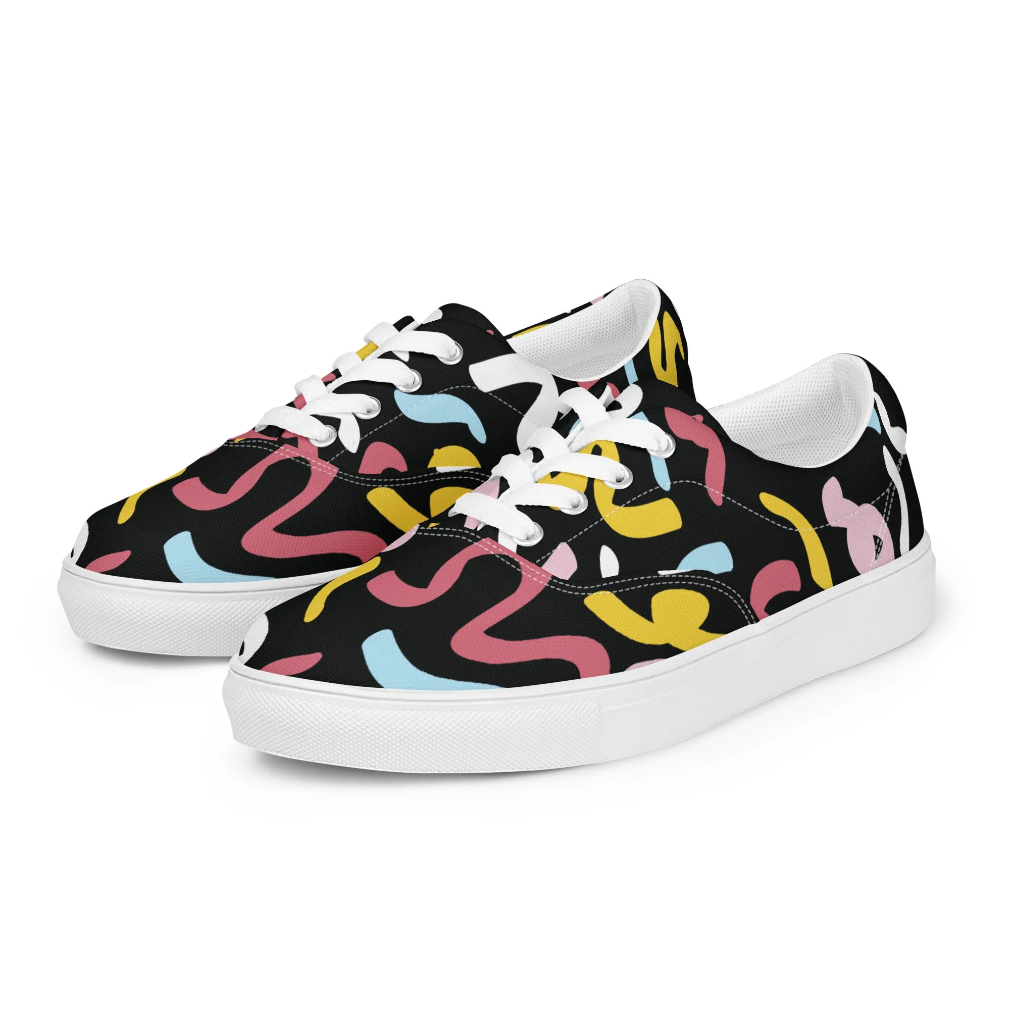 QUANTUM Women’s Lace-Up Canvas Shoes