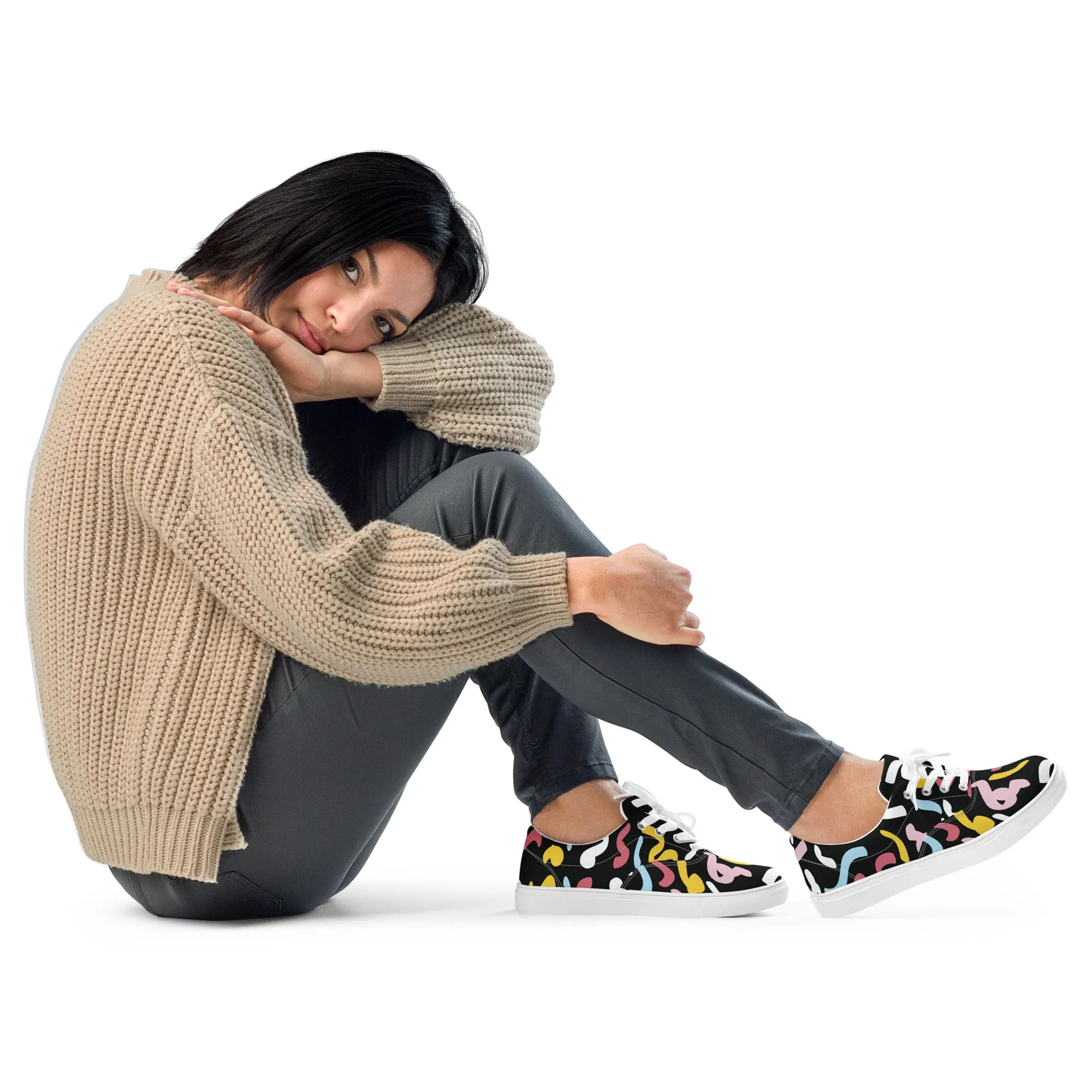 QUANTUM Women’s Lace-Up Canvas Shoes