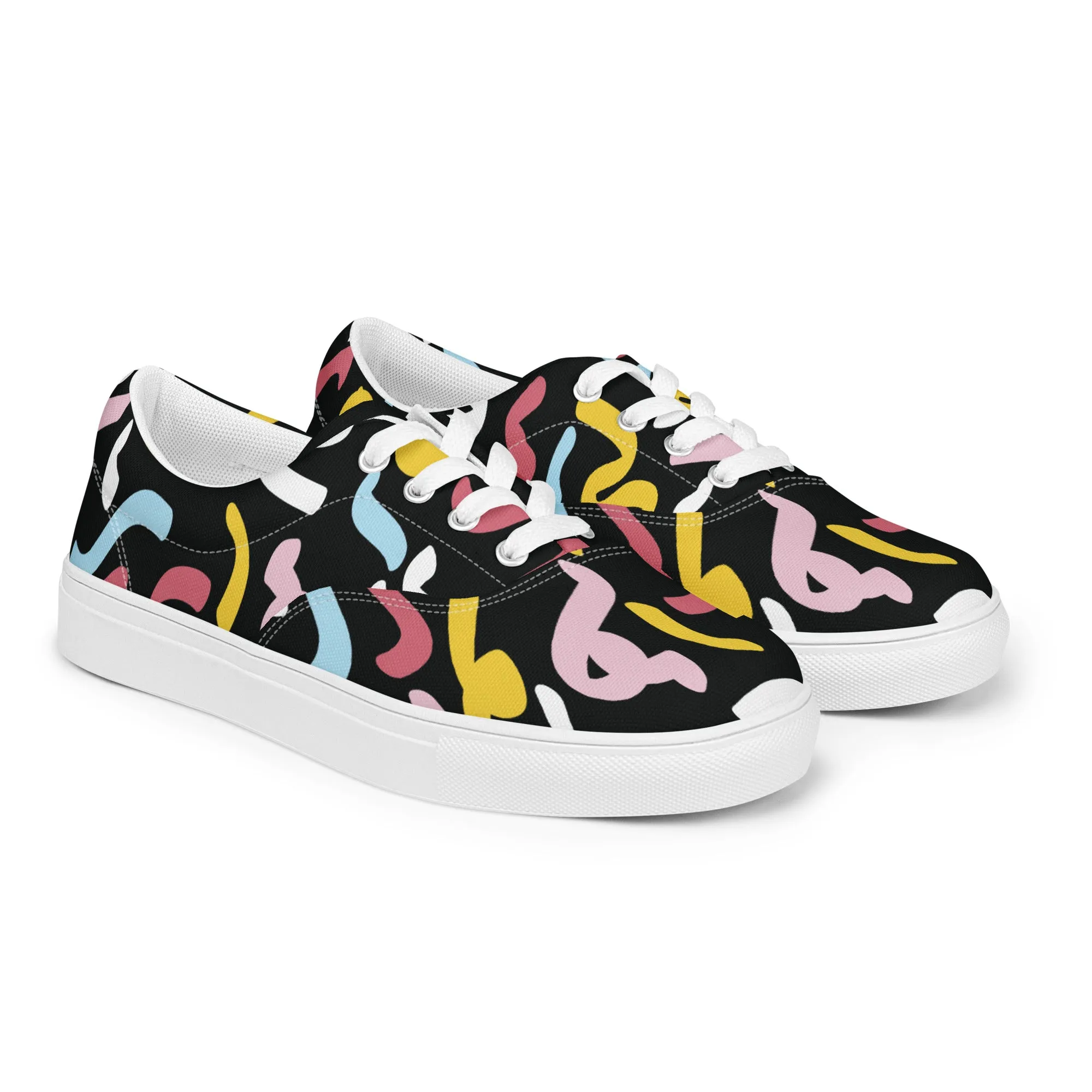 QUANTUM Women’s Lace-Up Canvas Shoes
