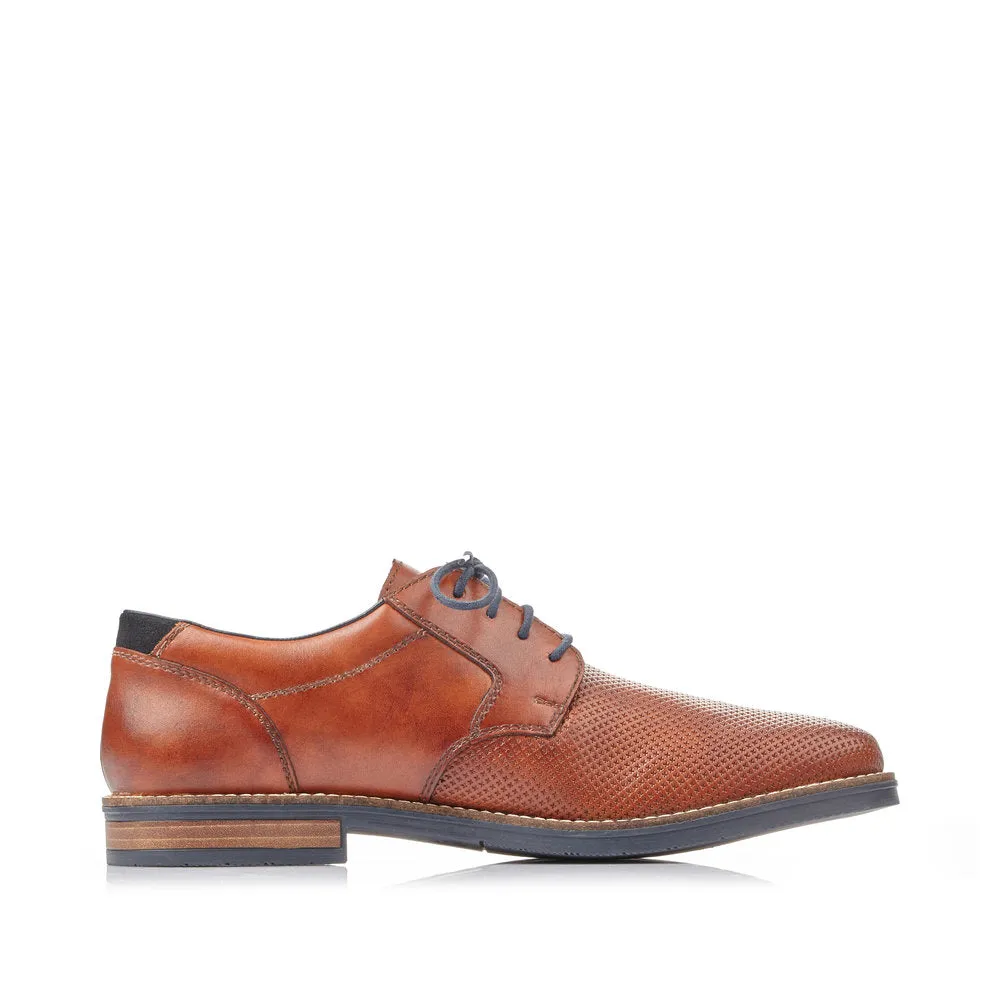 Rieker Mens Lace Up Shoe Brown