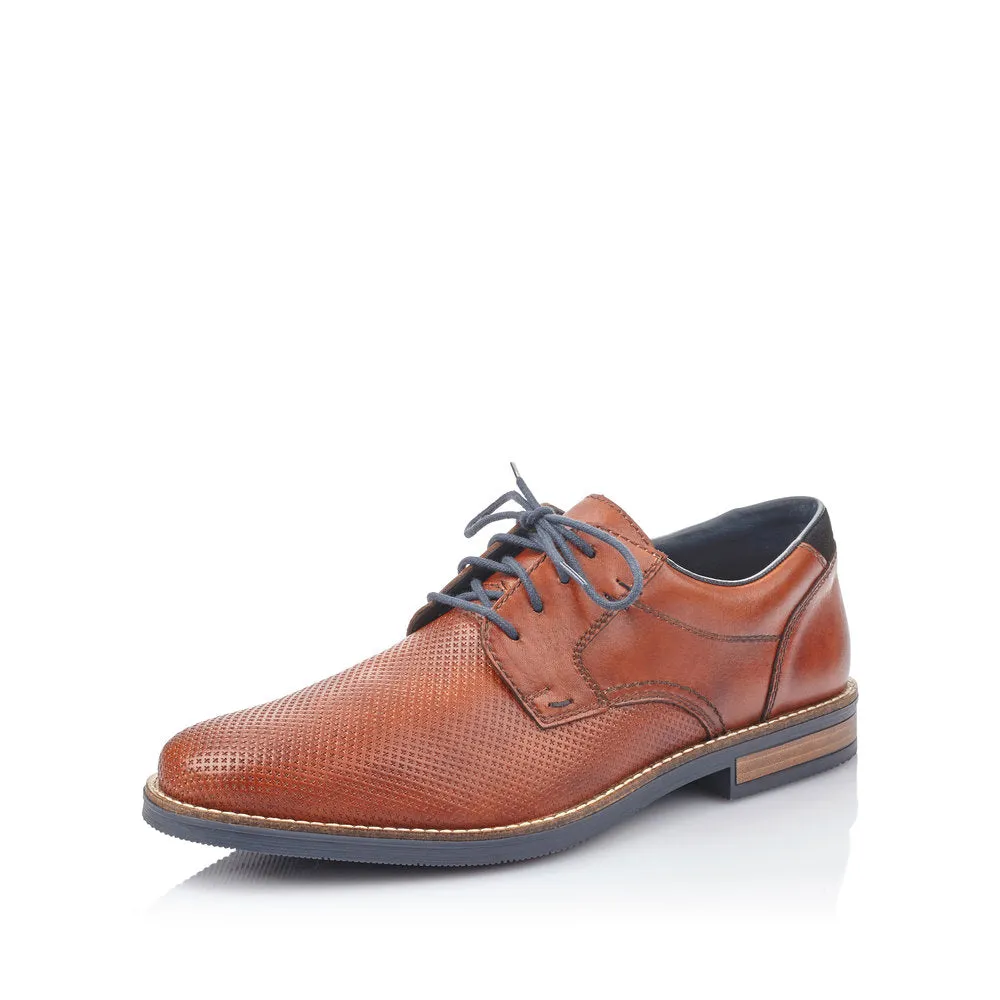 Rieker Mens Lace Up Shoe Brown