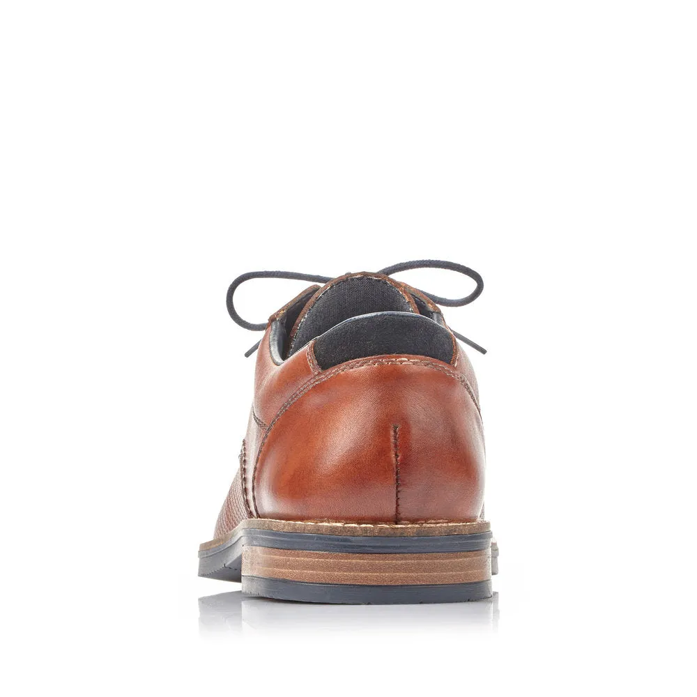 Rieker Mens Lace Up Shoe Brown