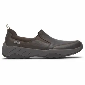 Rockport Men XCS SPRUCE PEAK SPRUCE PEAK SLIPON DK CHOCOLATE LEATHER