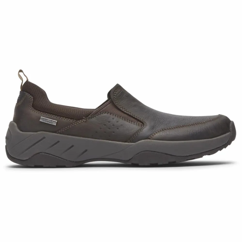 Rockport Men XCS SPRUCE PEAK SPRUCE PEAK SLIPON DK CHOCOLATE LEATHER