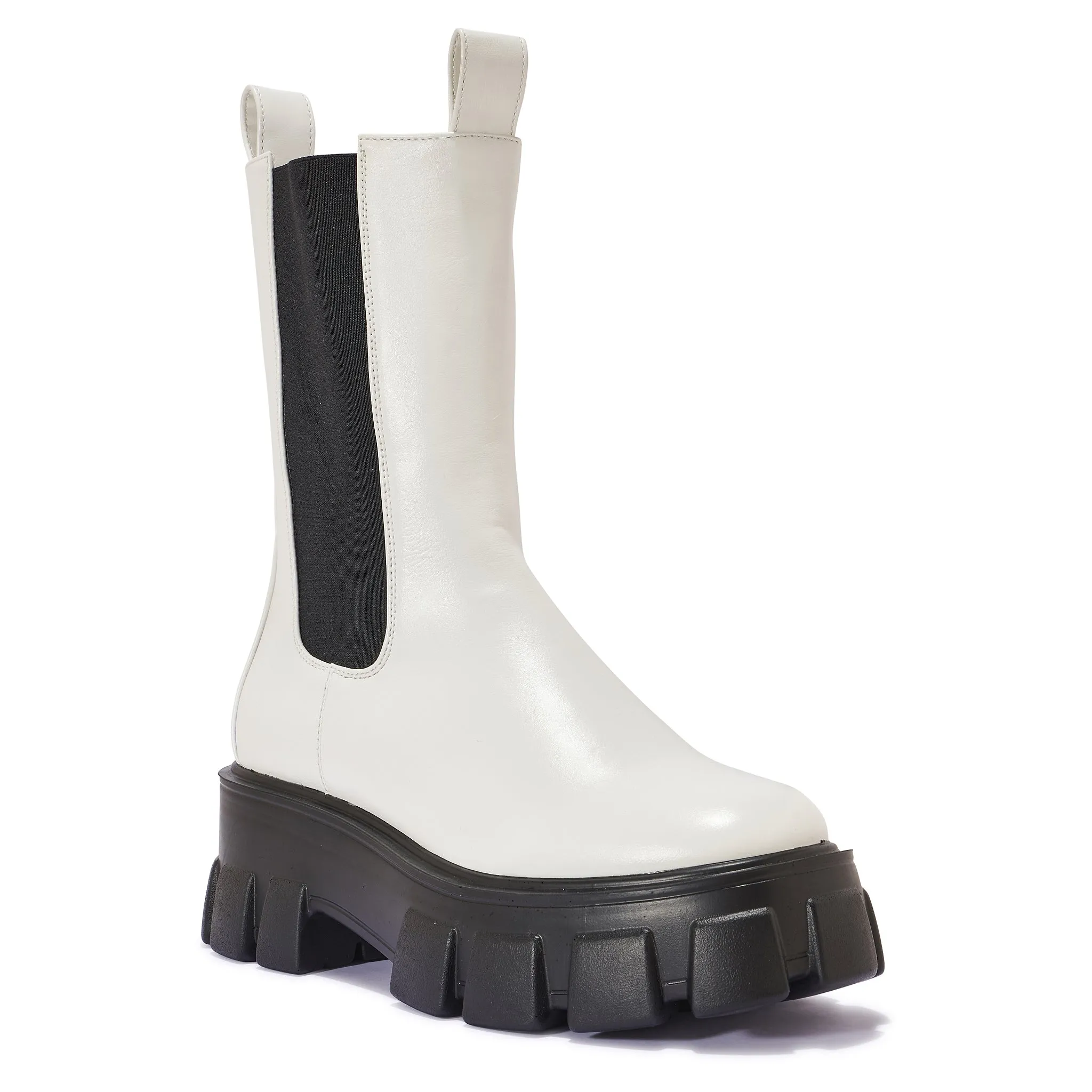 ROTA18 CHUNKY MID CALF CHELSEA BOOT