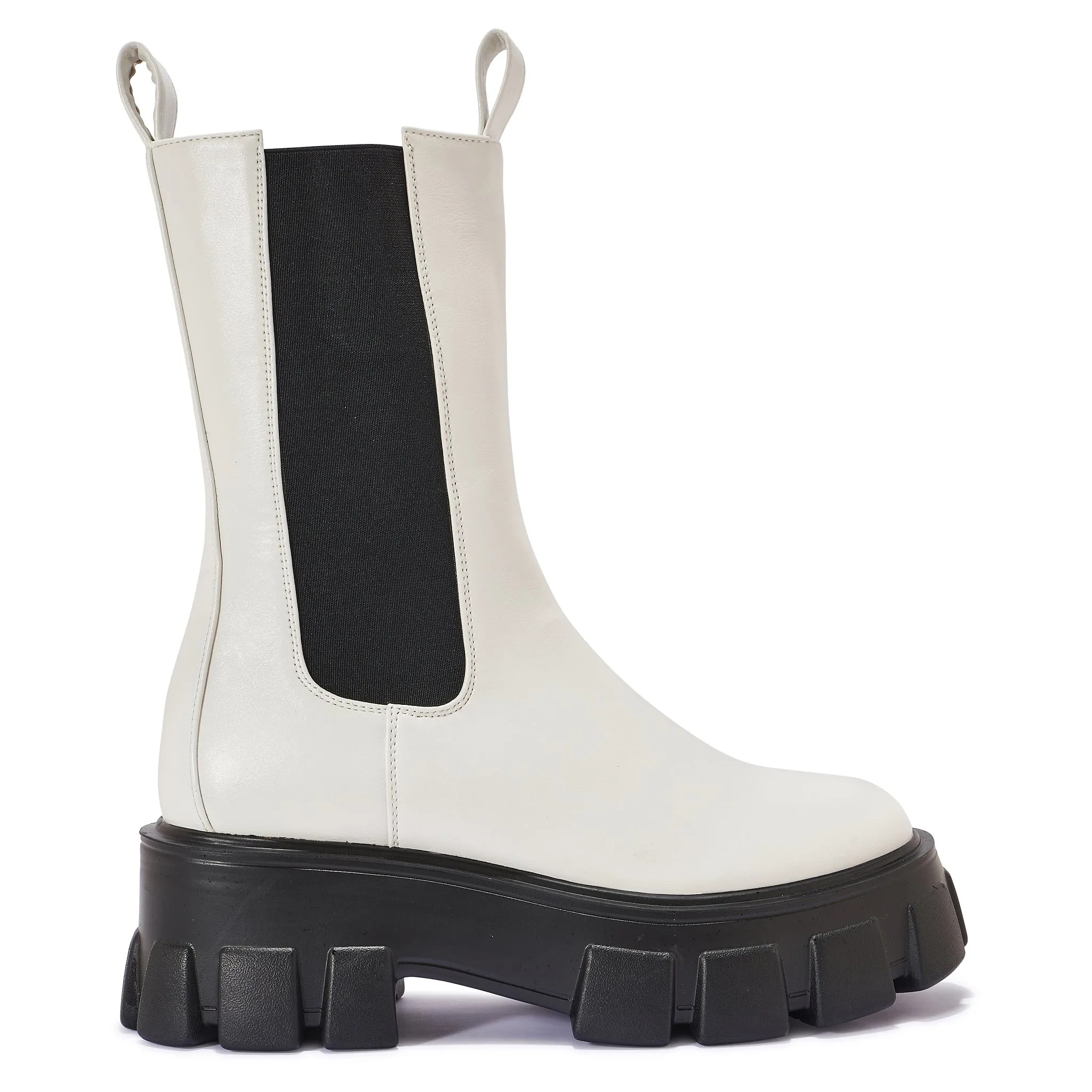 ROTA18 CHUNKY MID CALF CHELSEA BOOT