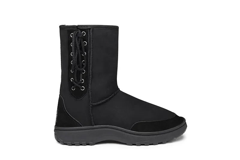 Rugged Short Lace Up UGG Boots
