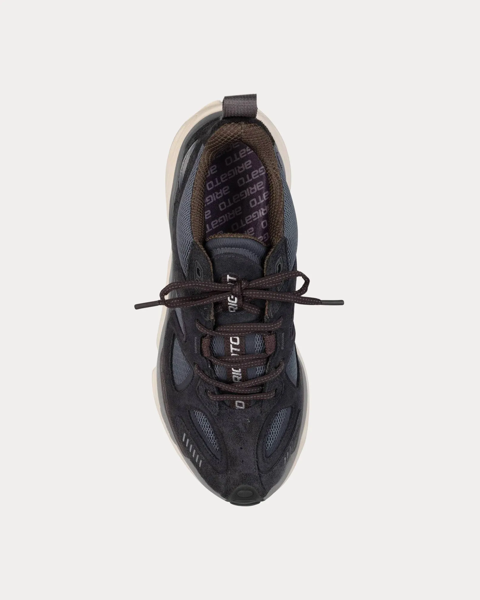 Satellite Runner Black / Grey Low Top Sneakers