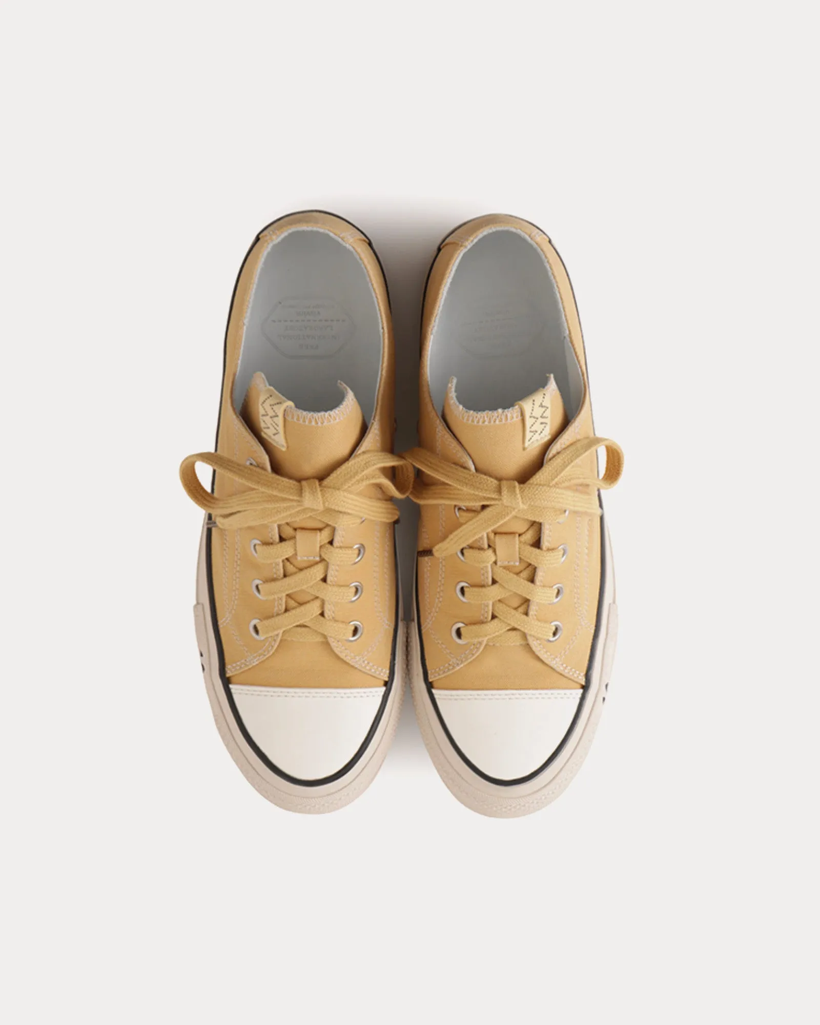 Skagway L.T Lo Canvas Mustard Low Top Sneakers