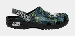 Star Wars Mandalorian Classic Clog Mens Sandals (Black) Free Shipping