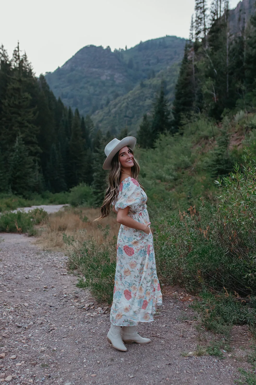 THE ANAYA ORGANZA DRESS IN CREAM