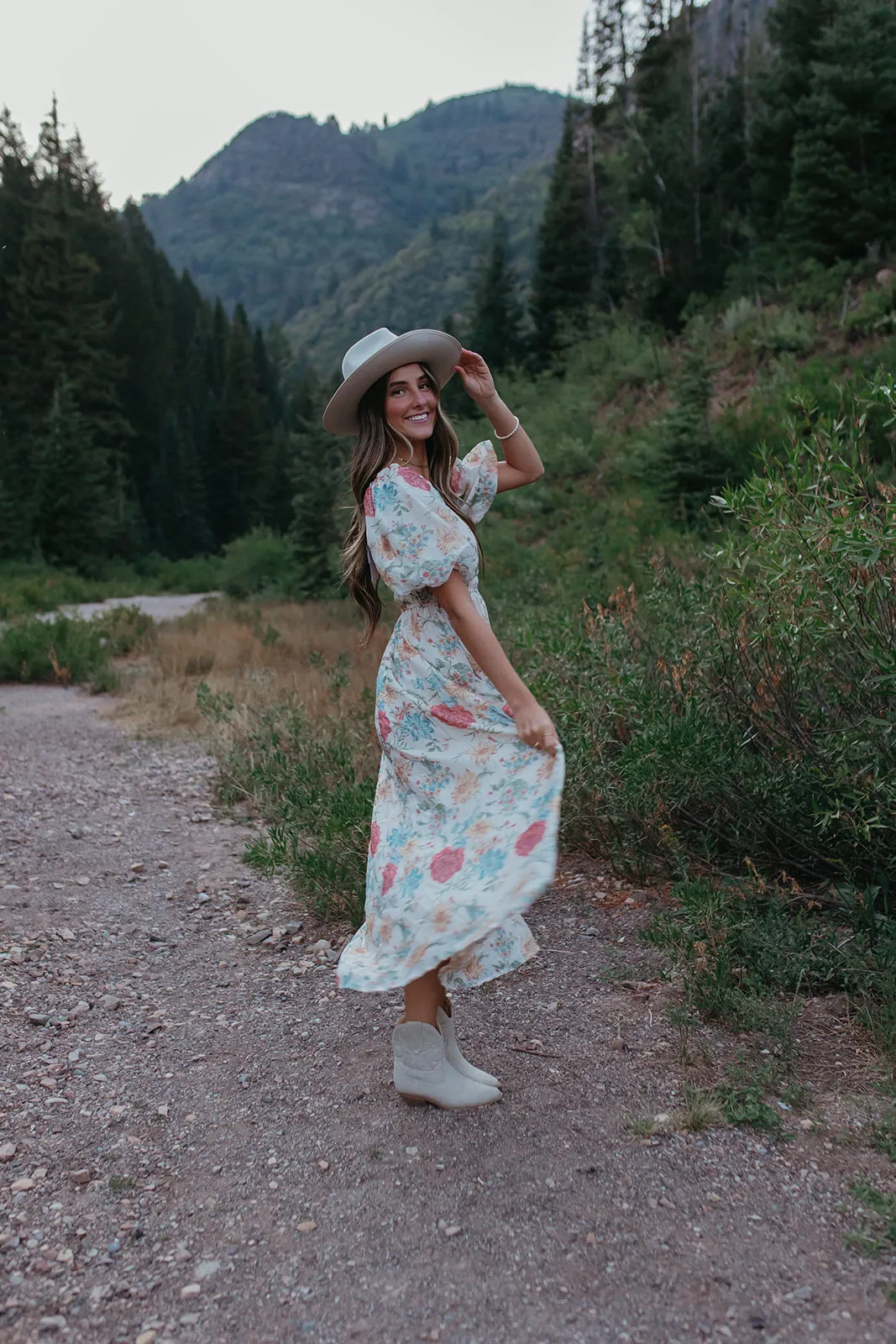 THE ANAYA ORGANZA DRESS IN CREAM