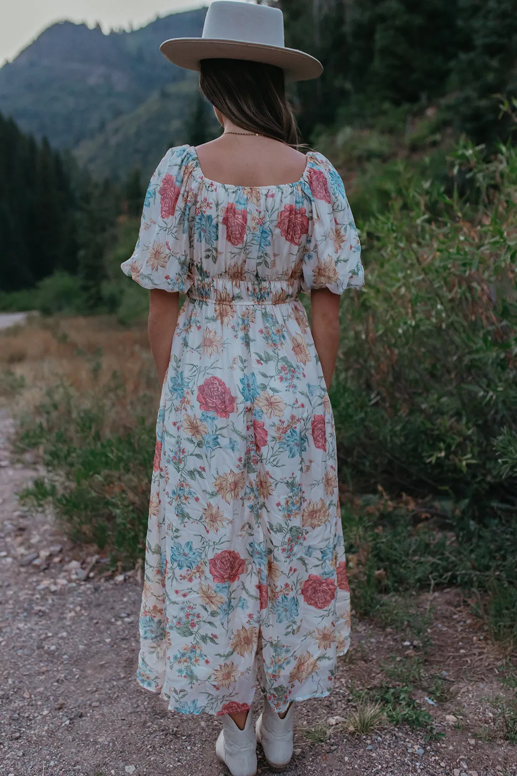 THE ANAYA ORGANZA DRESS IN CREAM