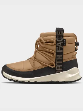 Thermoball Lace Up WP Almond Butter/TNF Black Boots
