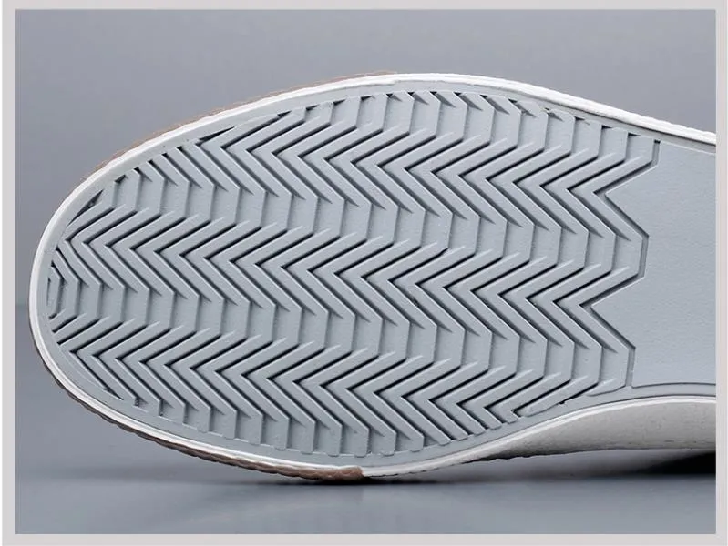 Vulcanized Fashion Breathable Sewing Shoe