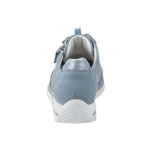 Waldlaufer Wide Fit Trainers - 980008 - Blue