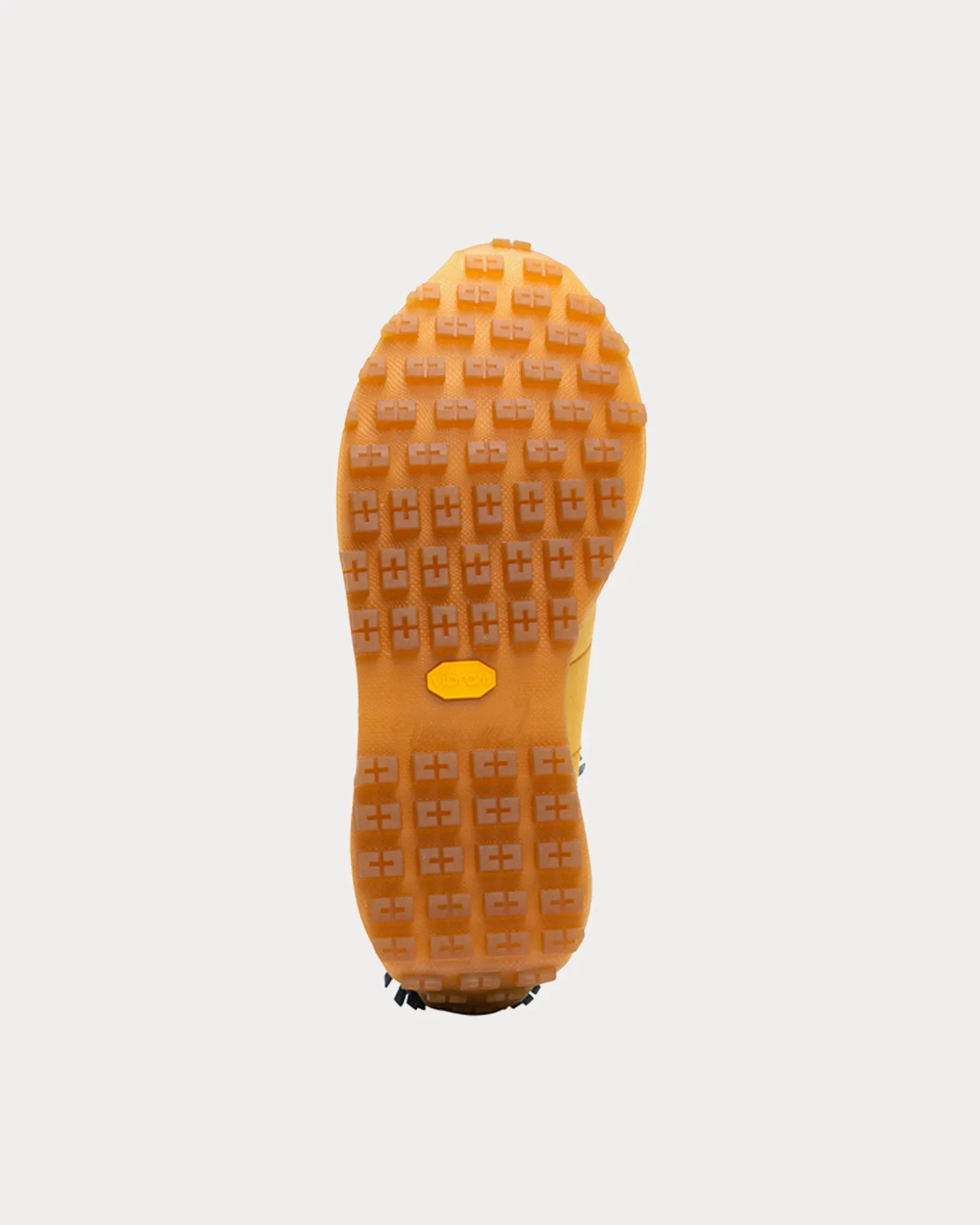 Walpi Runner Cotton & Nylon Mustard Low Top Sneakers