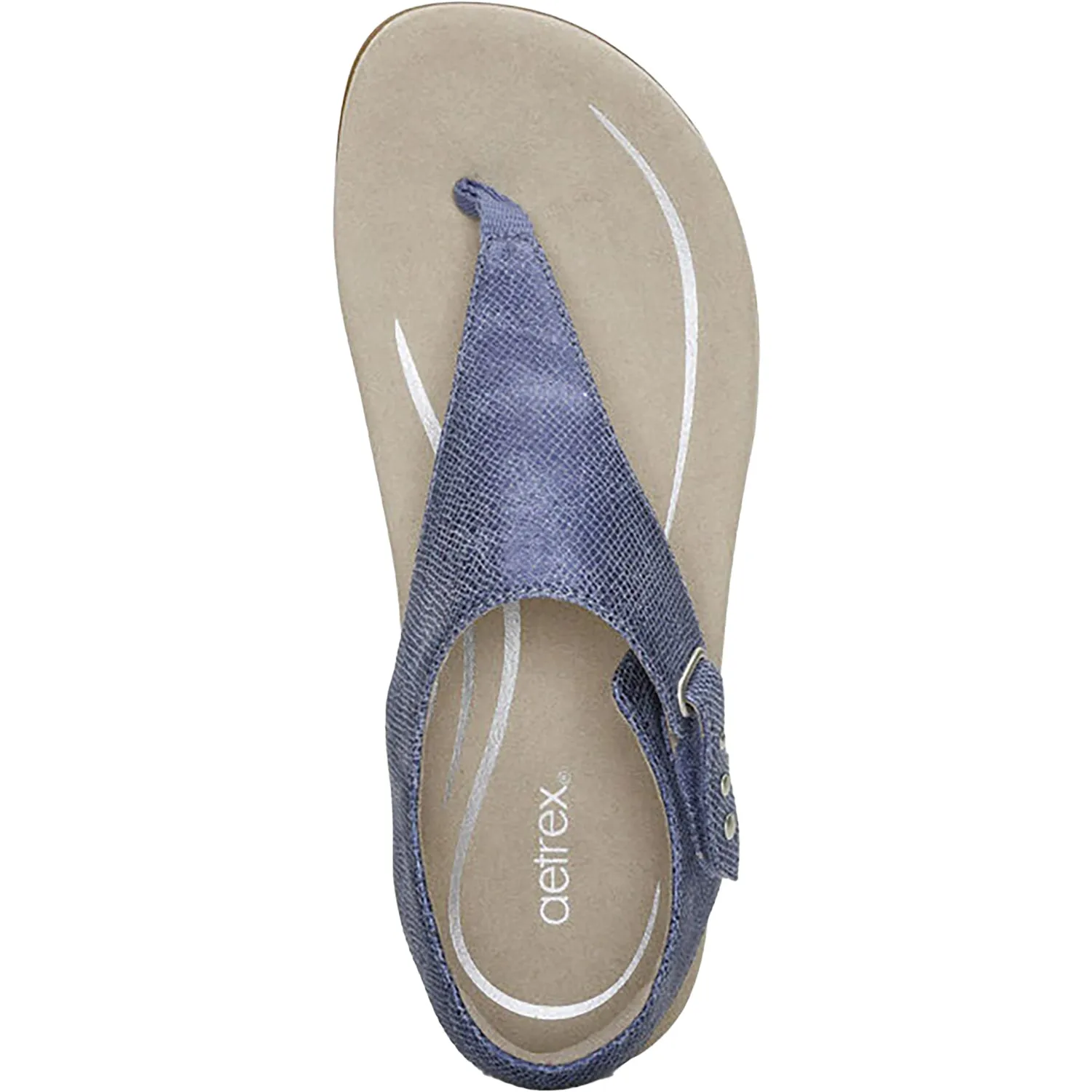 Women's Aetrex Ellie Blue Synthetic