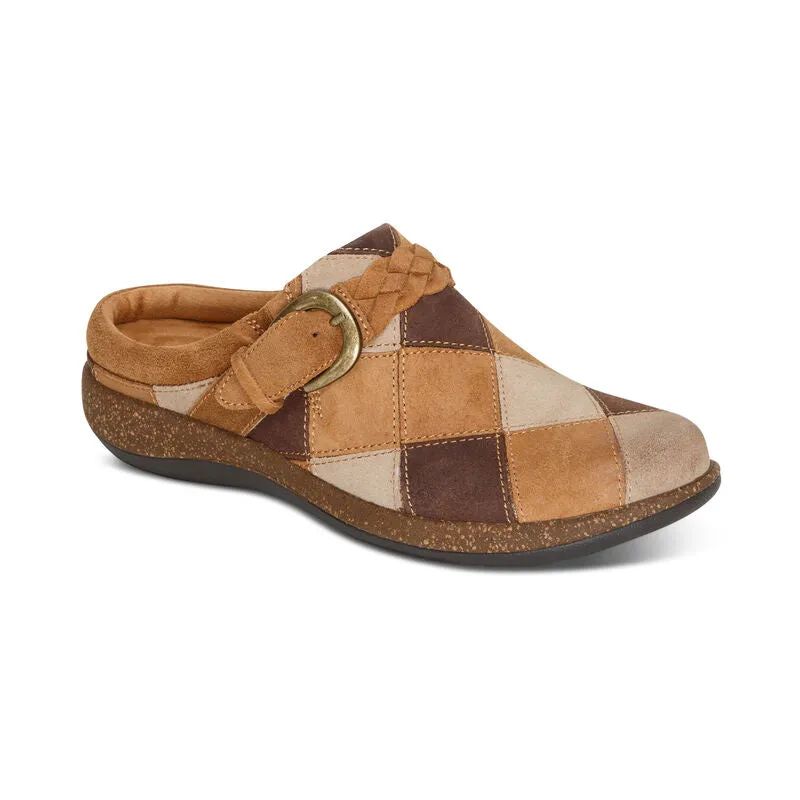 WOMEN'S AETREX LIBBY COMFORT CLOG | BOHO BROWN