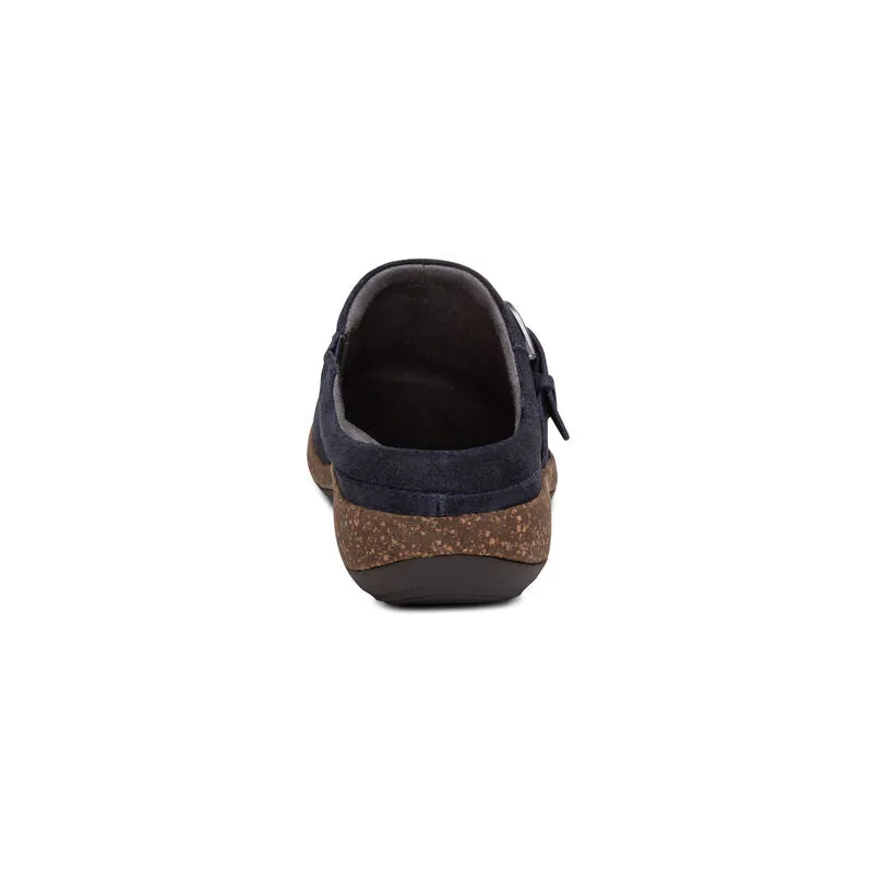 WOMEN'S AETREX LIBBY COMFORT CLOG | NAVY