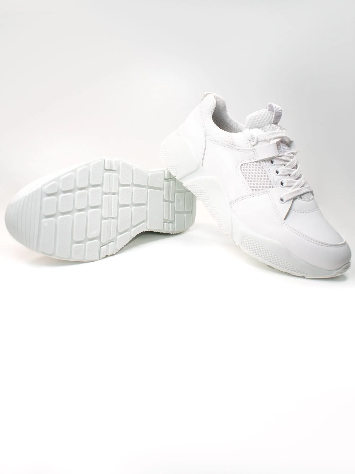 Women's Chicago Low Tops by Will's Vegan Shoes (White, Black)