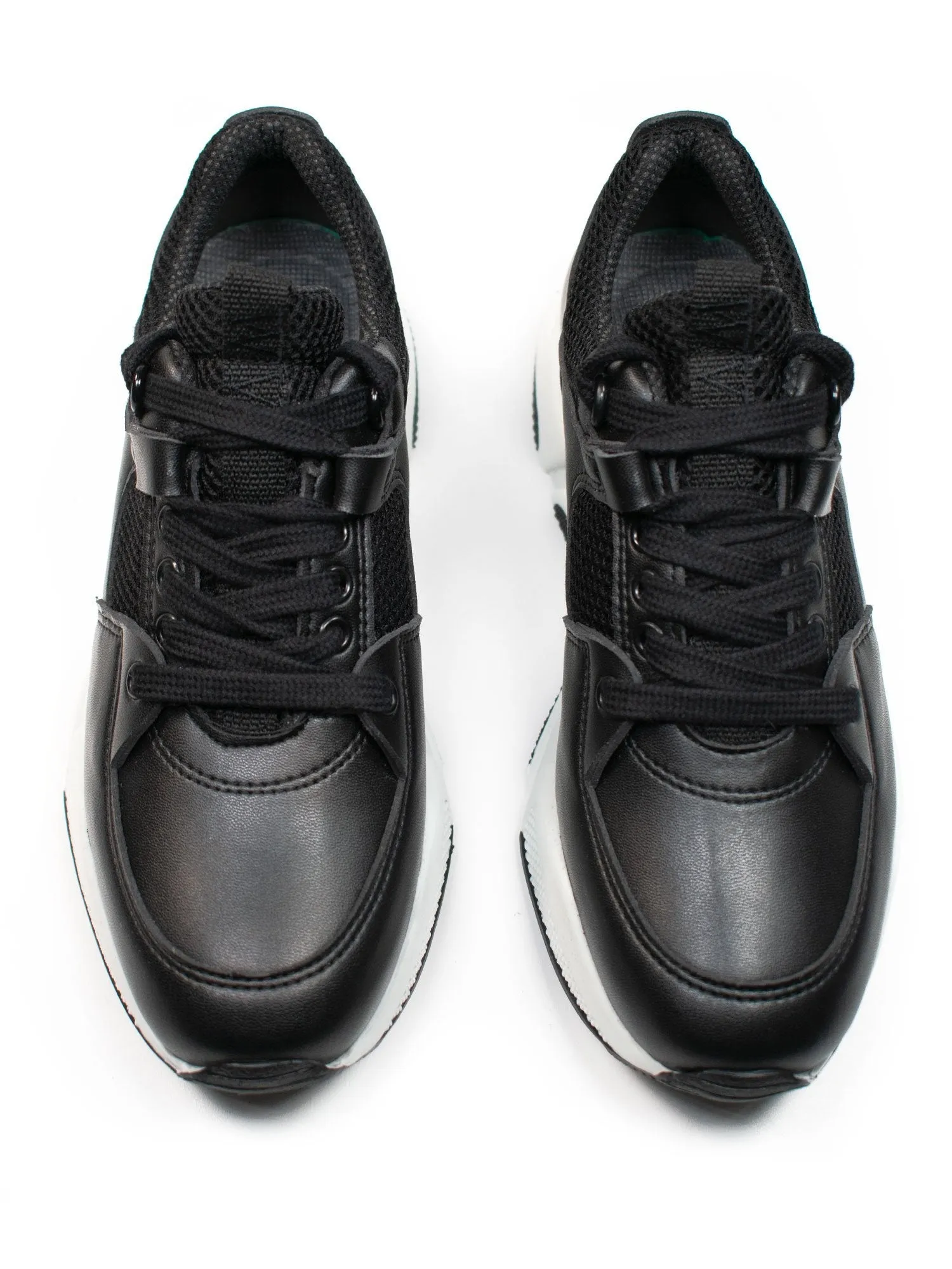 Women's Chicago Low Tops by Will's Vegan Shoes (White, Black)