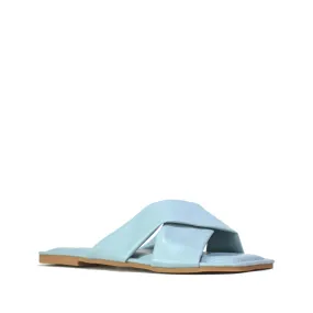 Women's Criss Cross Sandals Blue