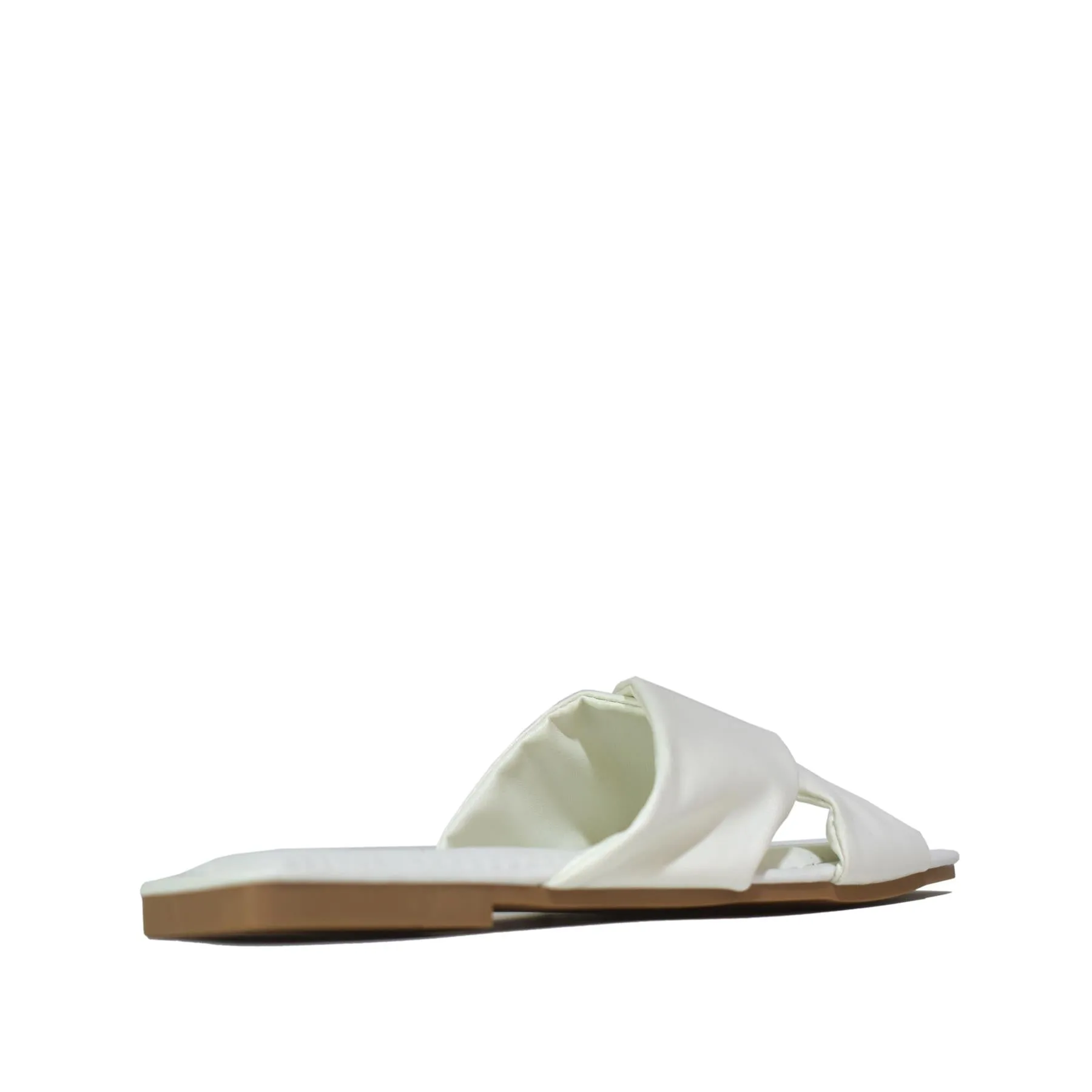 Women's Criss Cross Sandals White